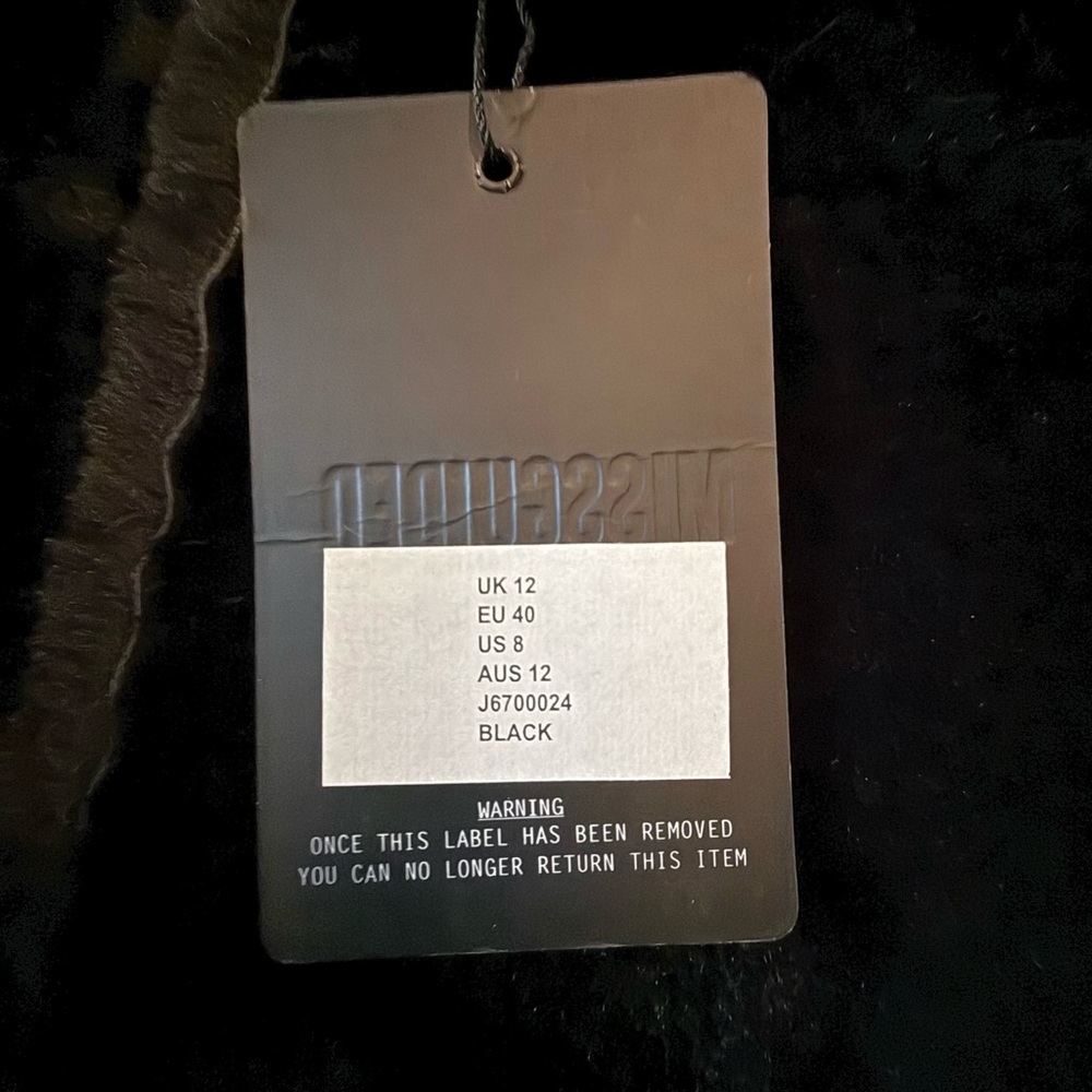 Misguided-Leather Motorcycle Jacket - image 4